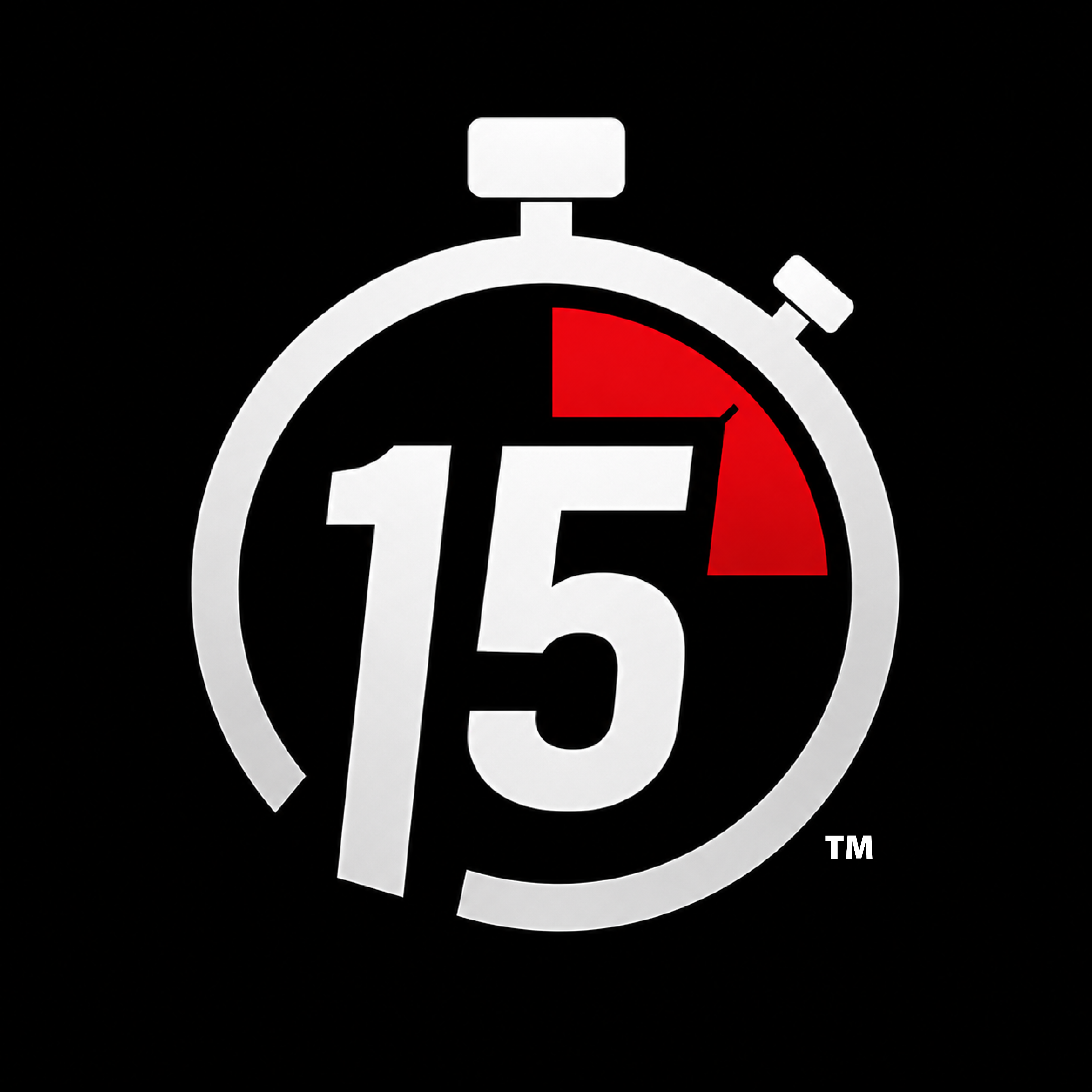 15 Seconds stopwatch logo